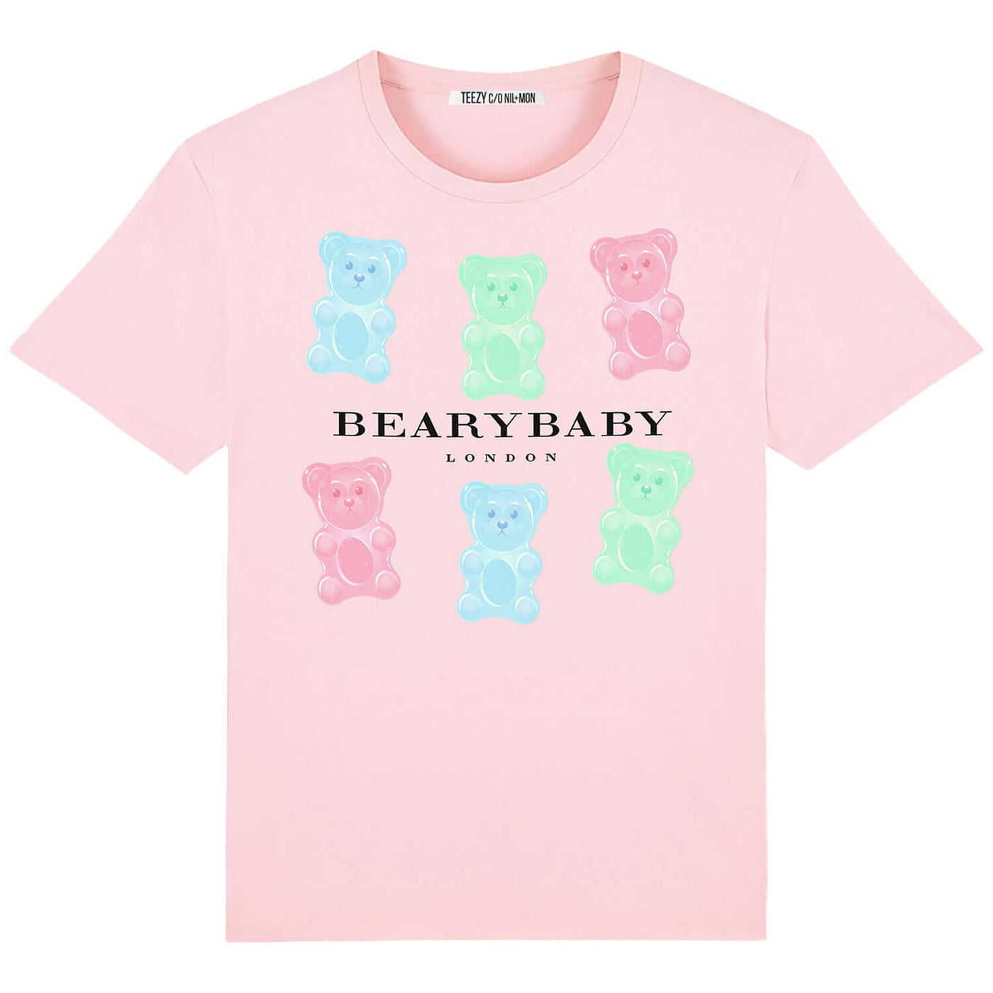 T-Shirt "TZ Beary" - light pink