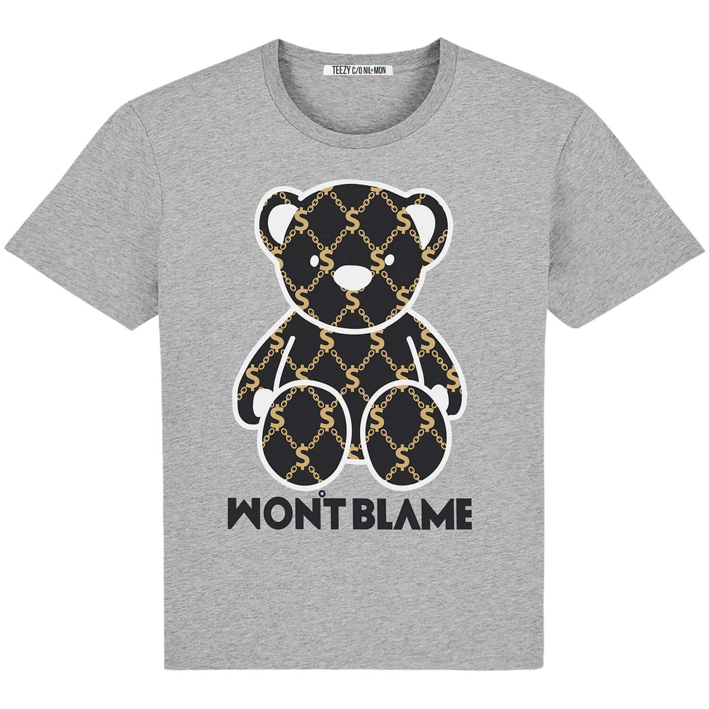 T-Shirt "TZ Blame" - heather grey