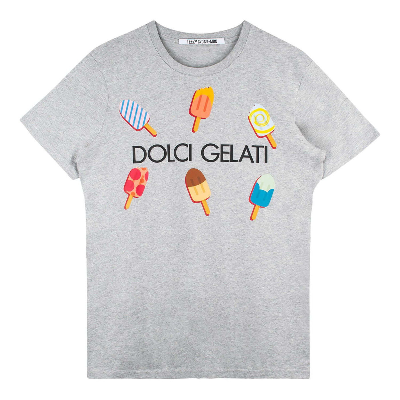 T-Shirt "TZ Gelati" - heather grey