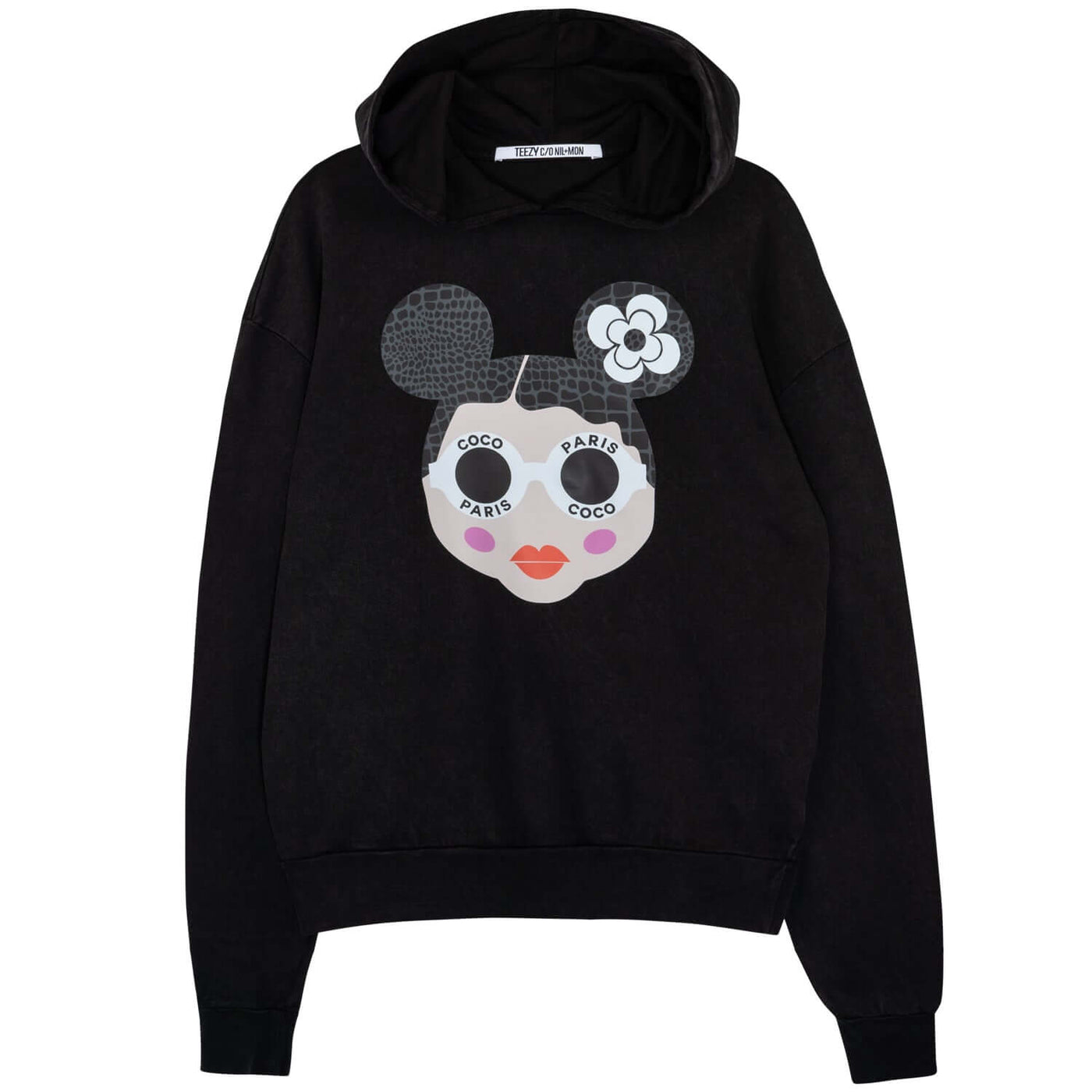 Washed Hoodie "TZ Coco"