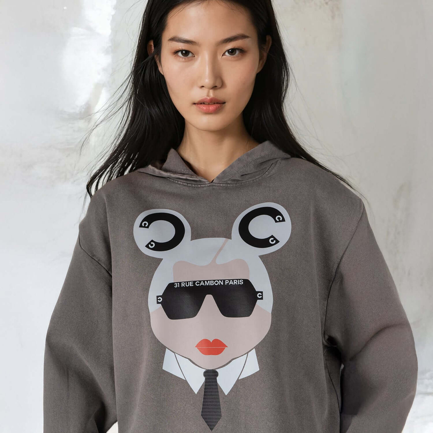 Washed Hoodie "TZ Karl"