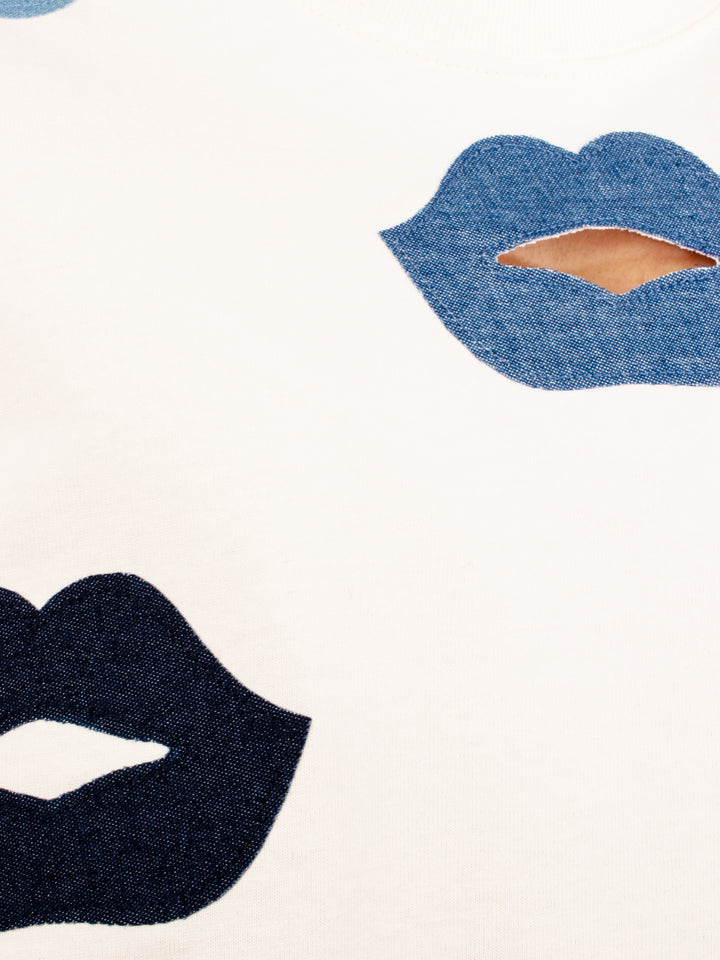 BAGGY SHIRT - BLUE VELVET