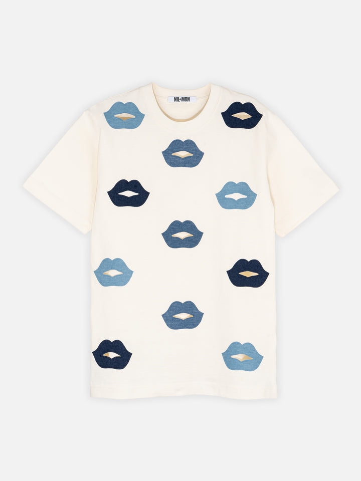 BAGGY SHIRT - BLUE VELVET