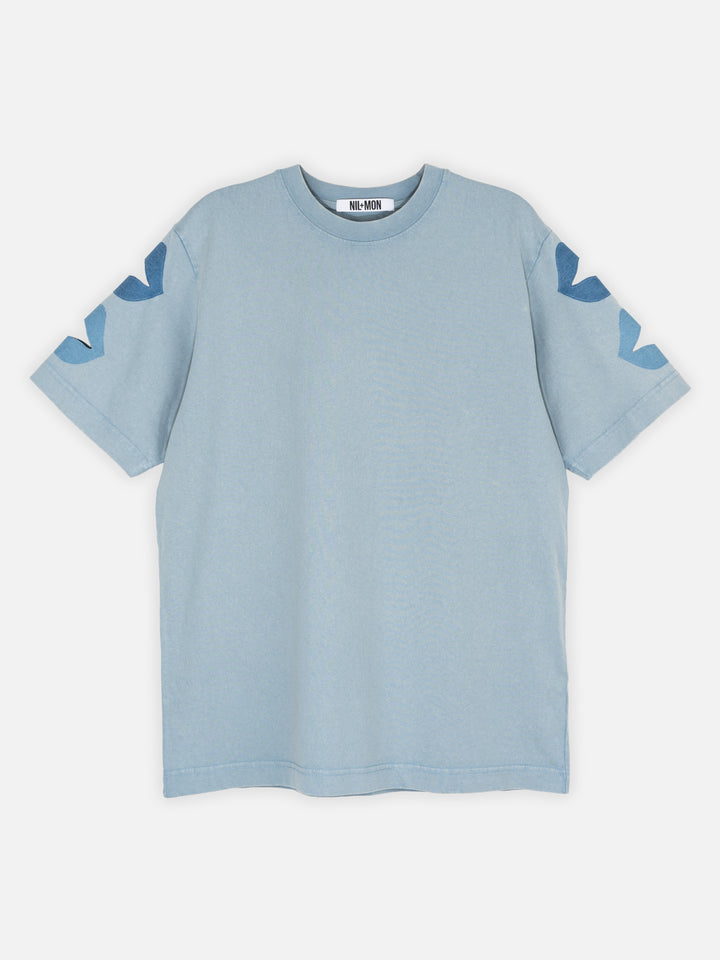 BAGGY SHIRT - KISSED IN BLUE