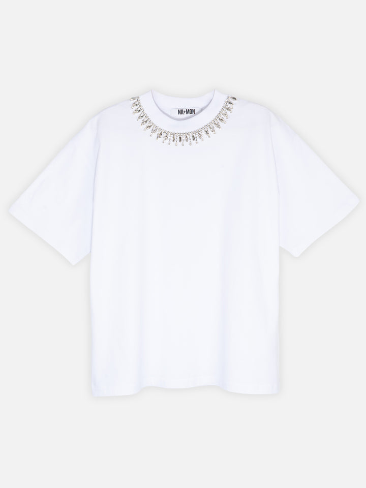 BOXY SHIRT - COSMIC GLOW WHITE