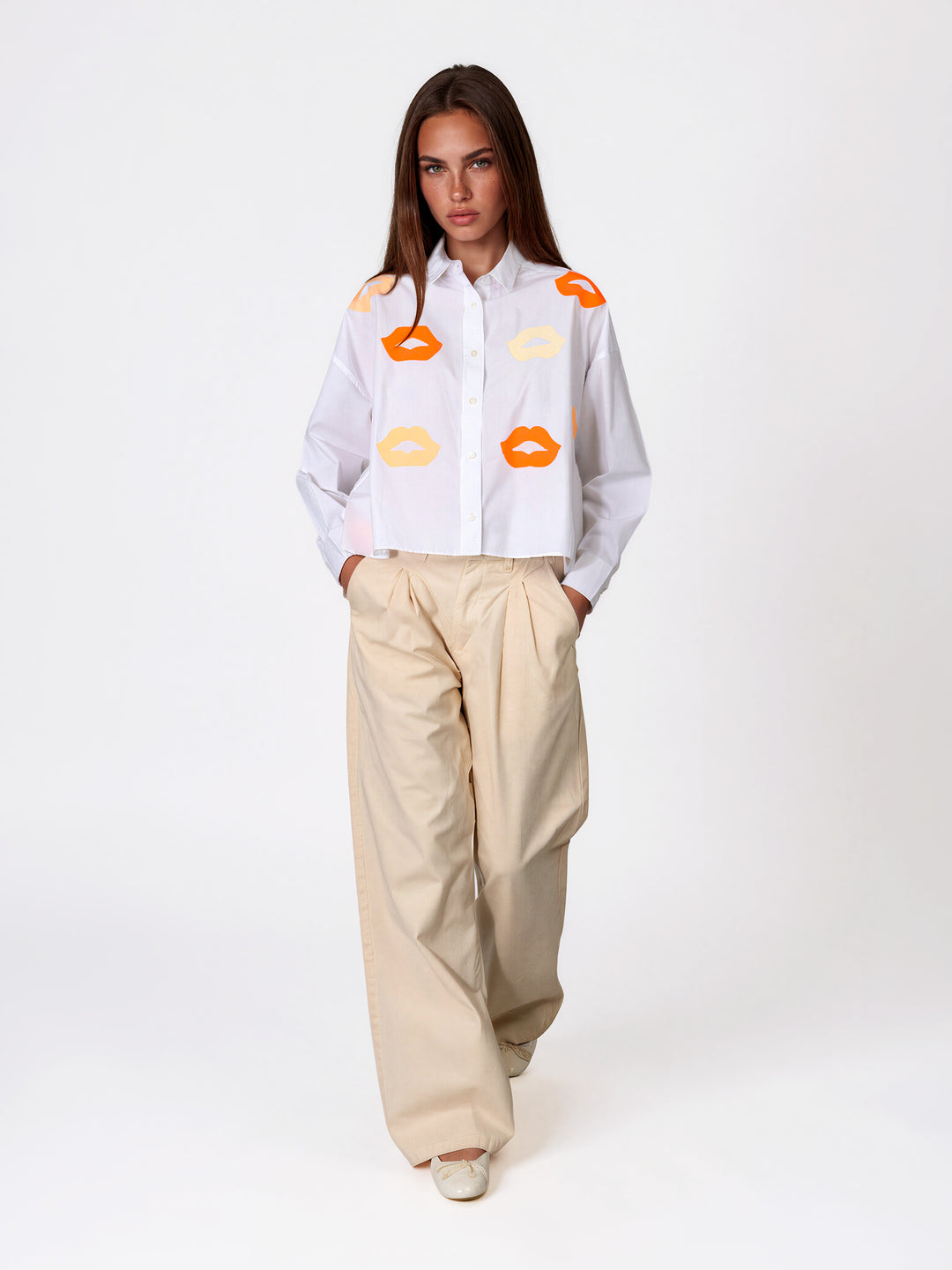 BOXY BLOUSE - BLUSH CRUSH