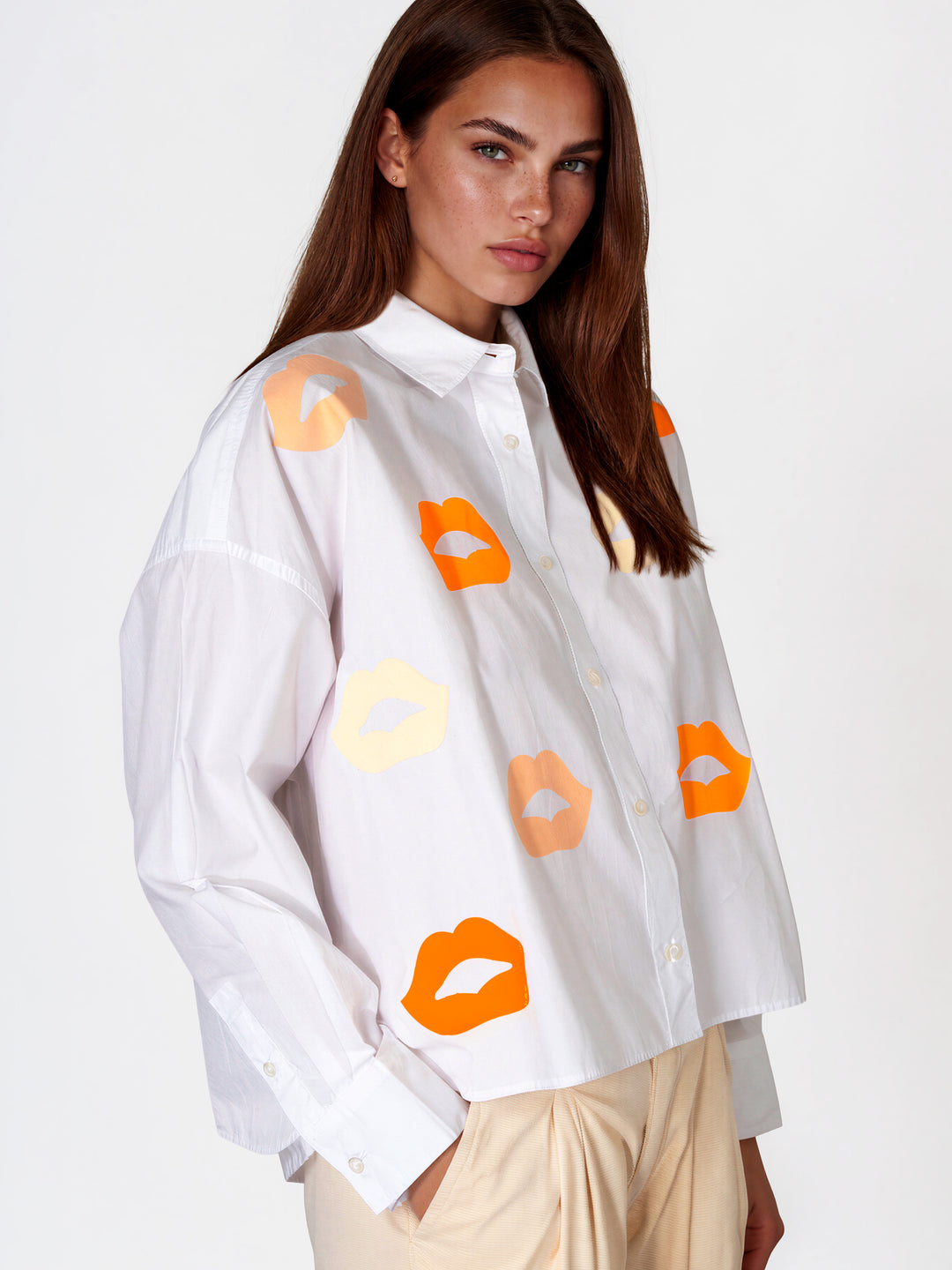 BOXY BLOUSE - BLUSH CRUSH