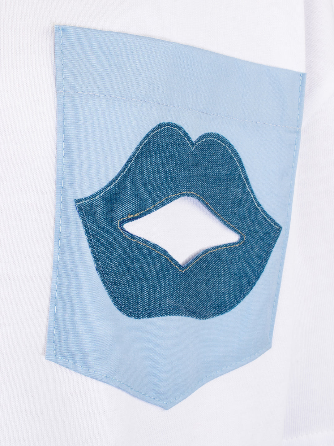 BOXY SHIRT - POCKET LIPS