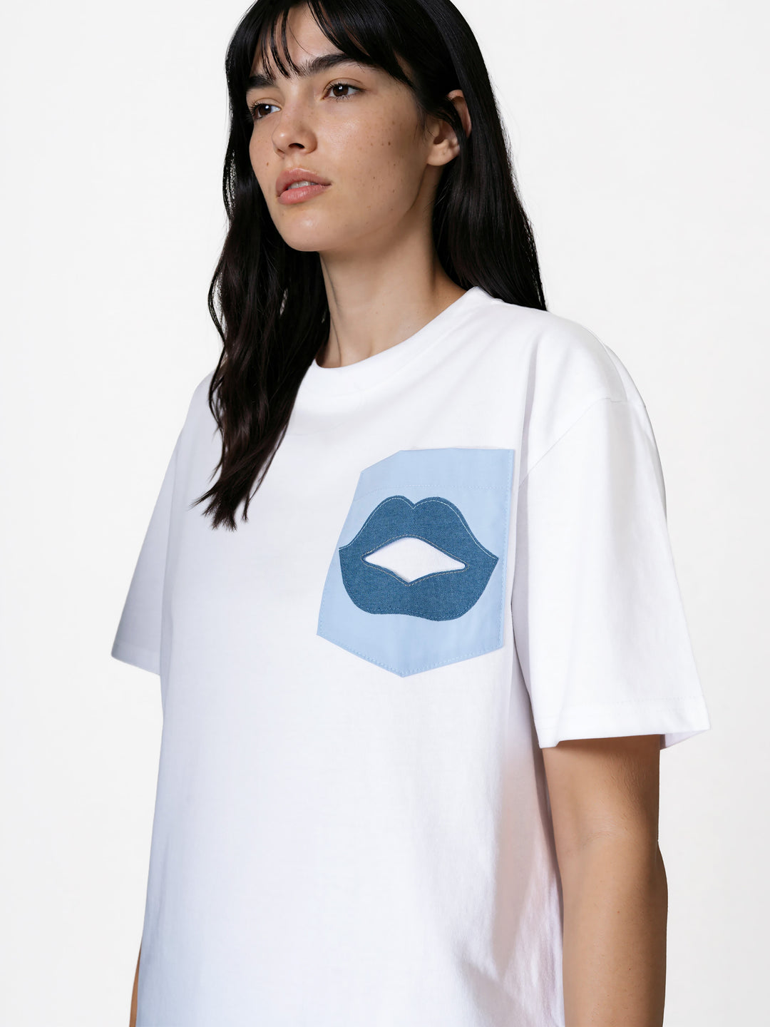 BOXY SHIRT - POCKET LIPS