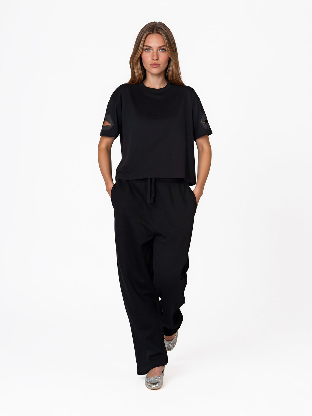BOXY TEE - SIGNATURE LIPS B