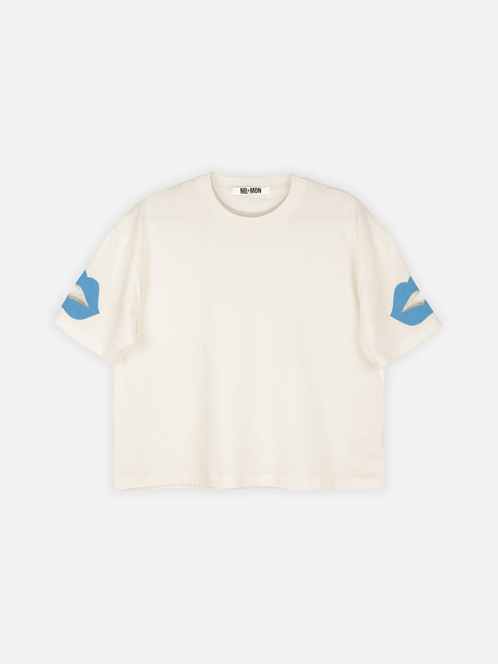 BOXY TEE - SIGNATURE LIPS C