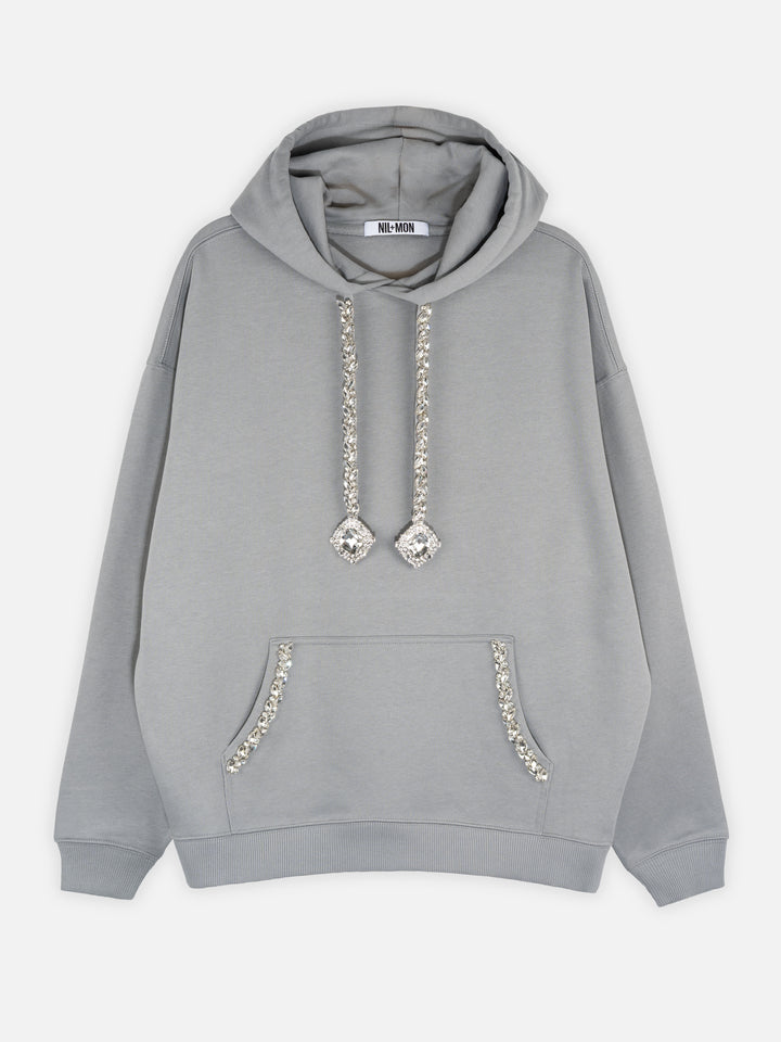 HOODIE - LUNAR GLOW LIGHT GREY