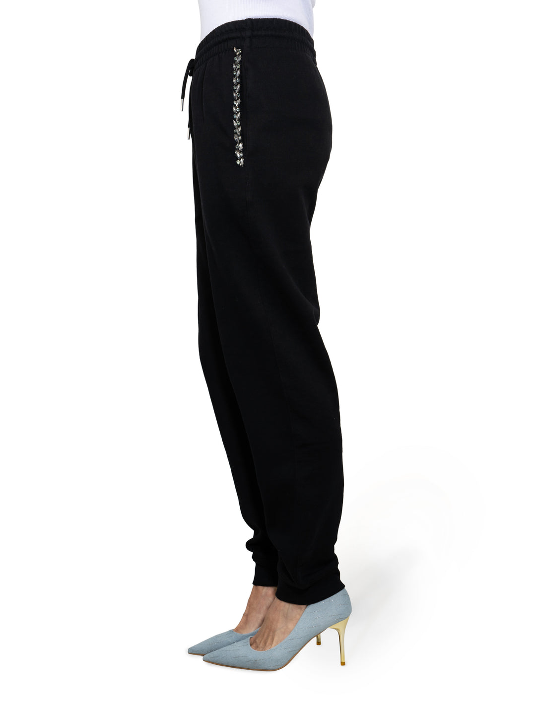 PANTS - CRYSTAL ORBIT BLACK