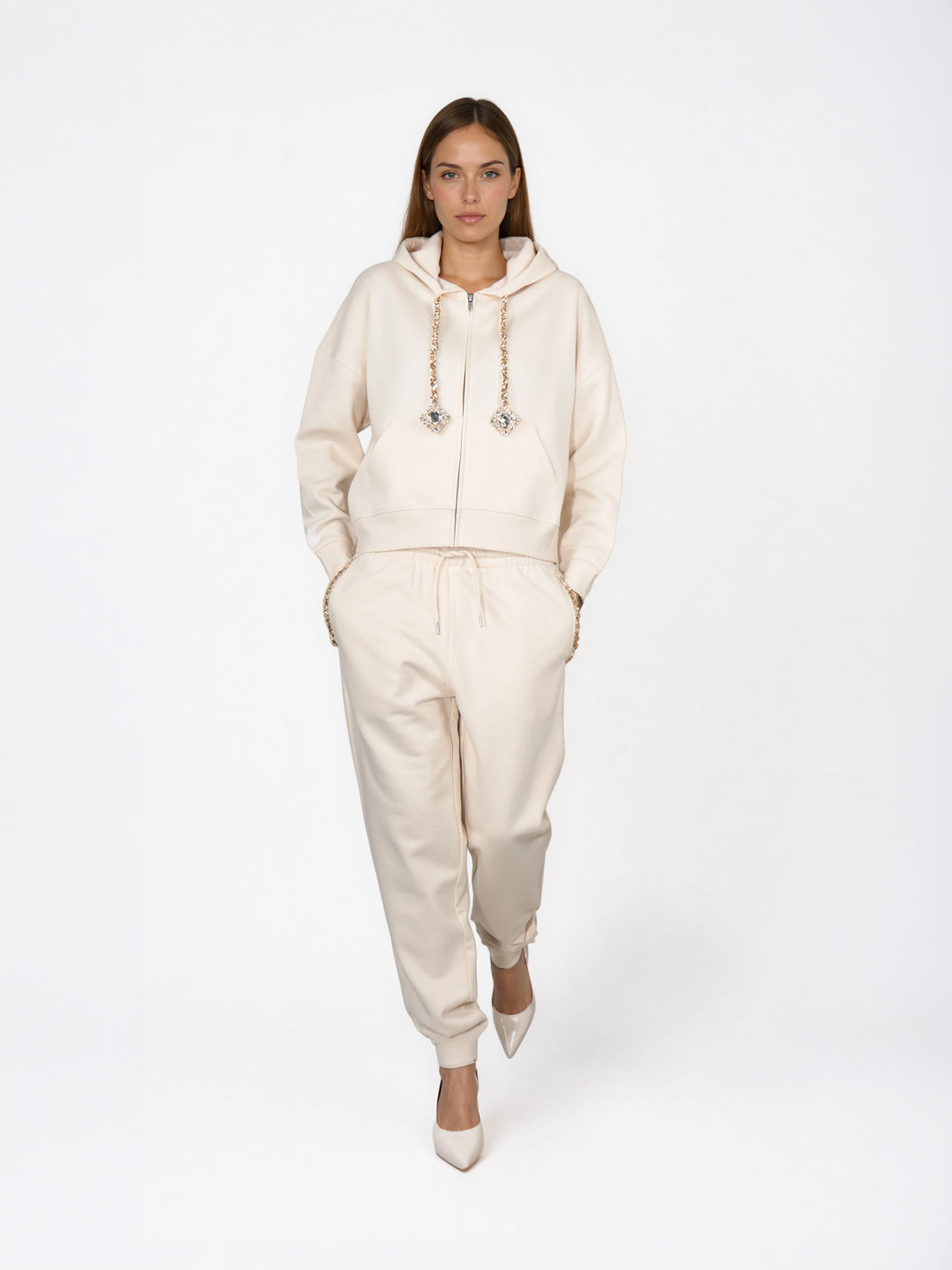 PANTS - CRYSTAL ORBIT CREME