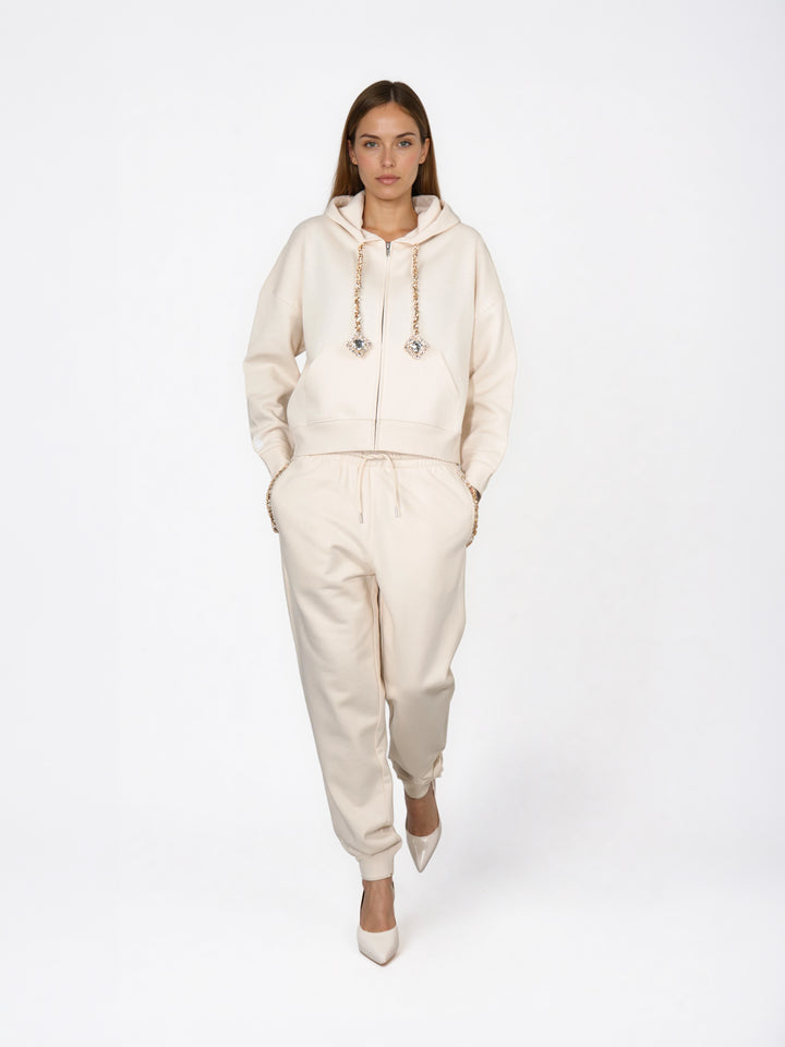 PANTS - CRYSTAL ORBIT CREME