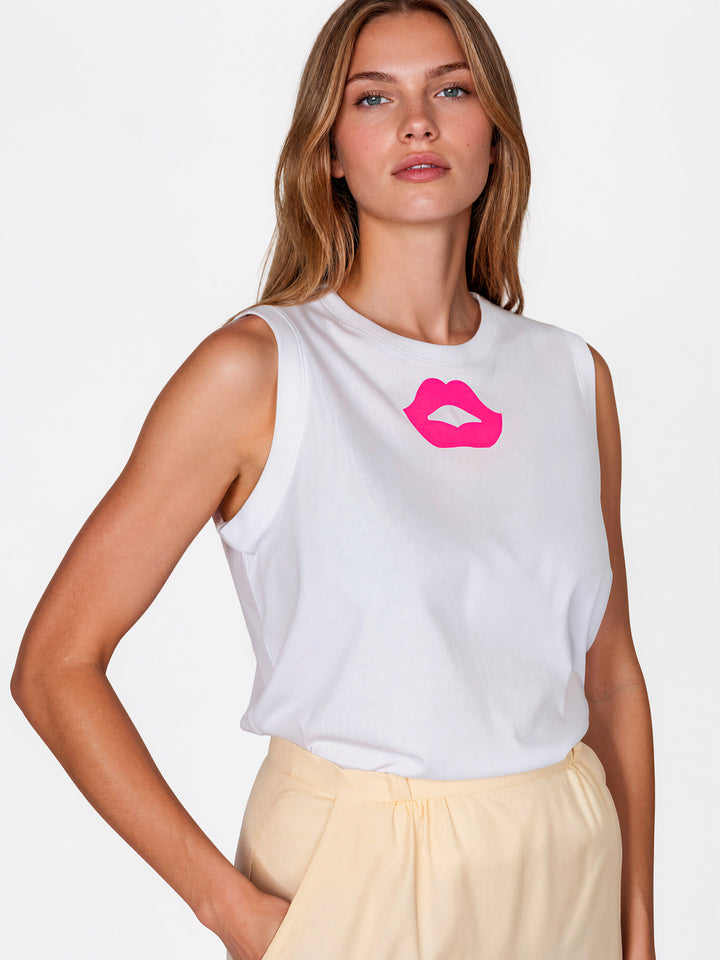 TANK TOP - NEON KISS W