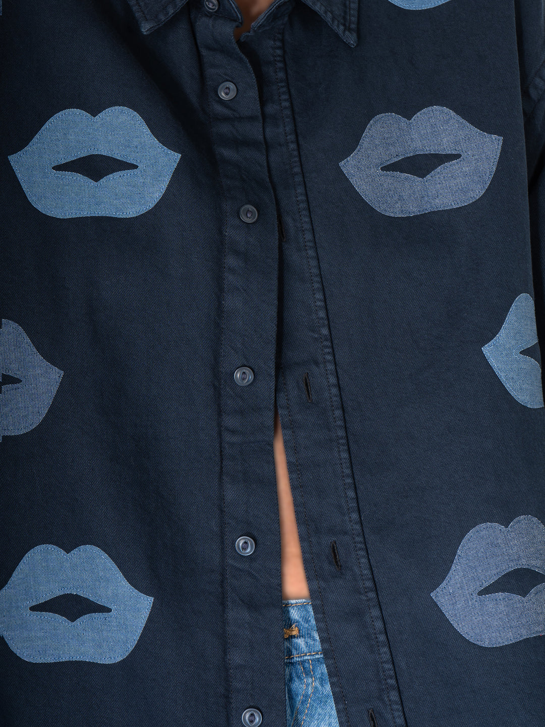 SHACKET - LOVE BITE BLUE DARK BLUE