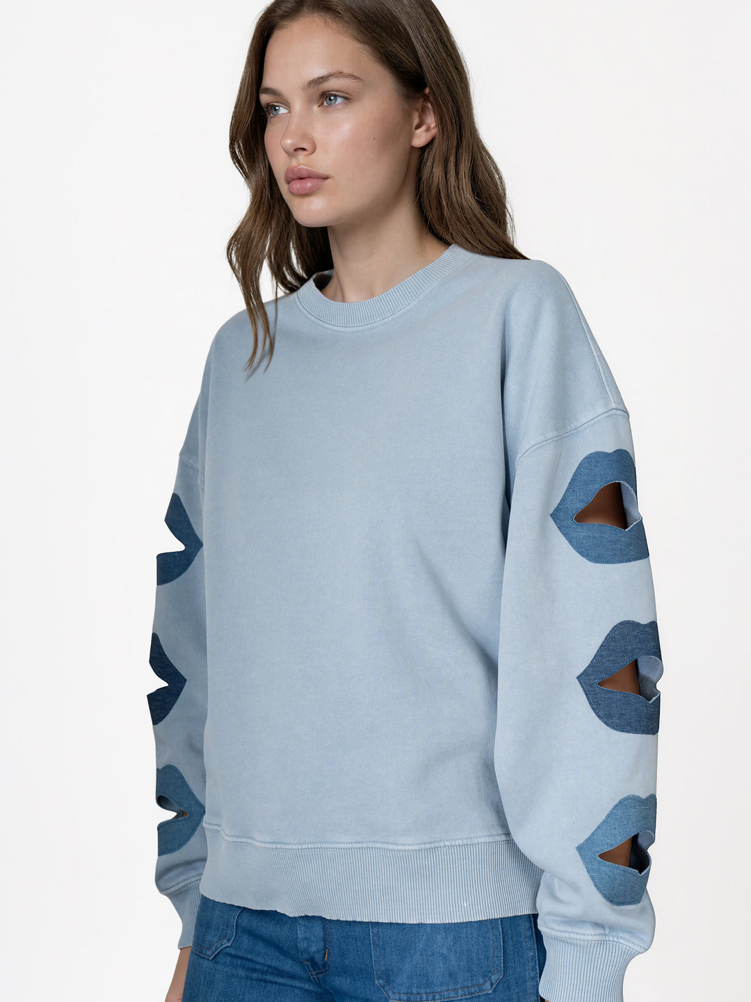 SWEATSHIRT - KISSED IN BLUE