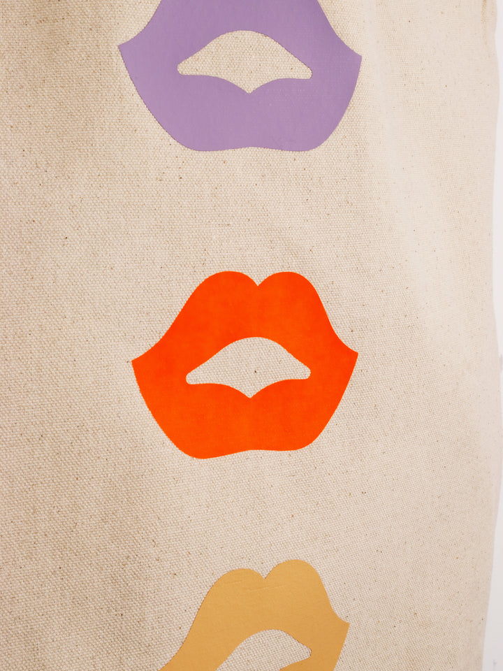 TOTE BAG - NEON LIPS C
