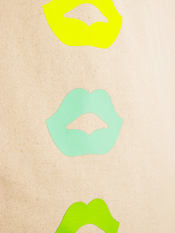 TOTE BAG - NEON LIPS Y