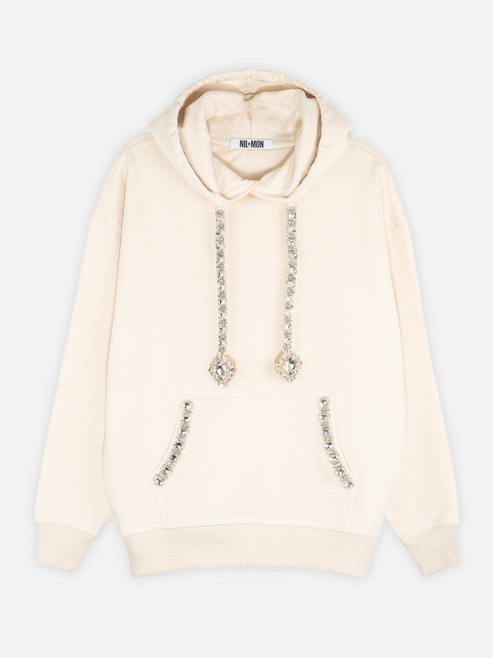 HOODIE - LUNAR GLOW CREME