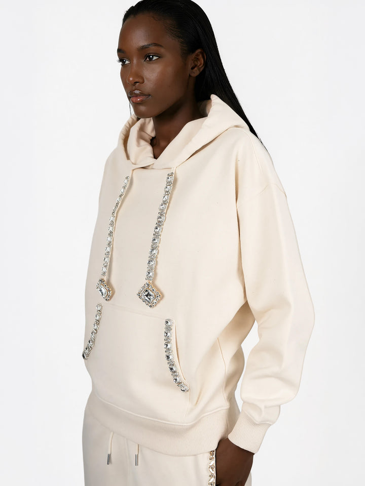 HOODIE - LUNAR GLOW CREME