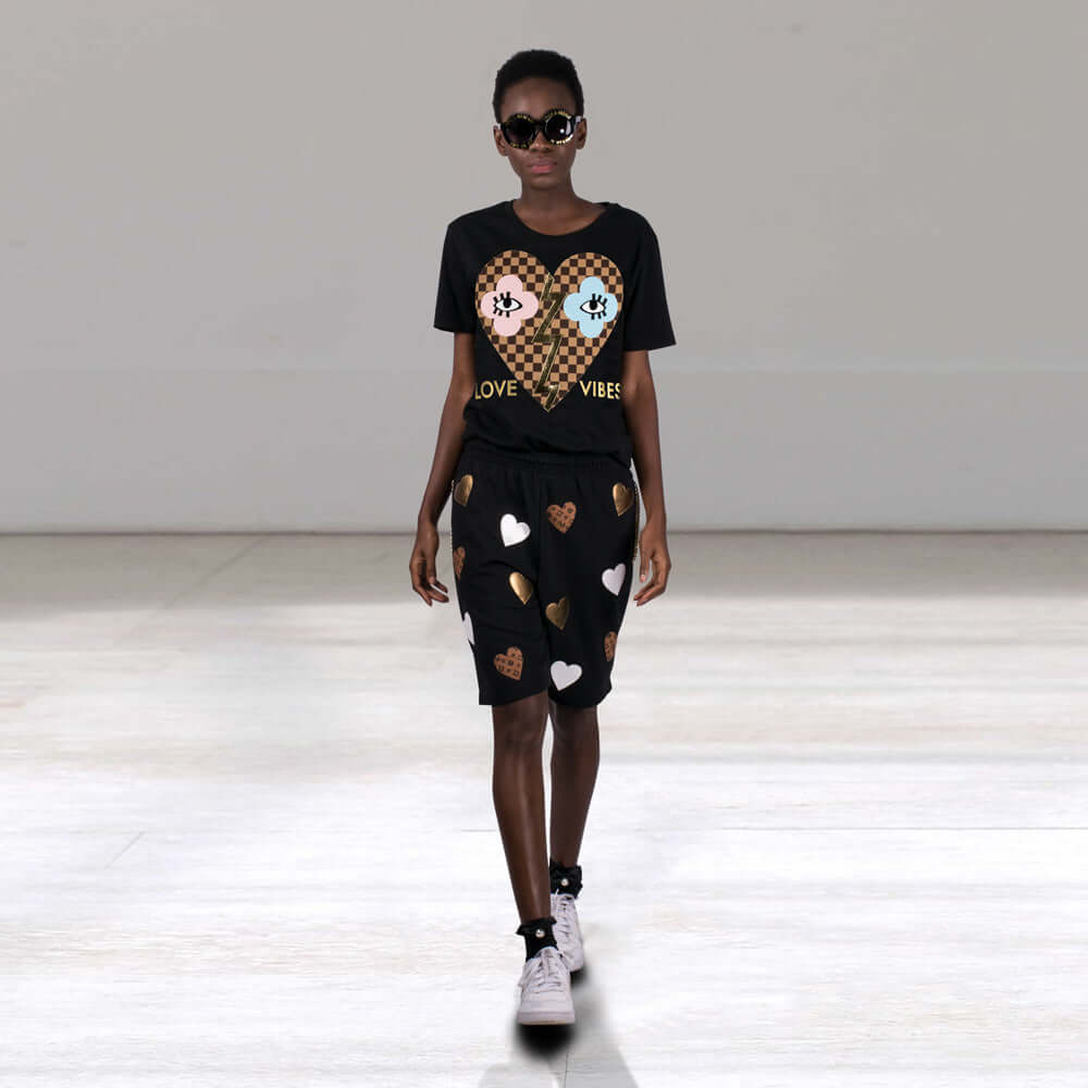 NIL+MON T-Shirt "Love Vibes"