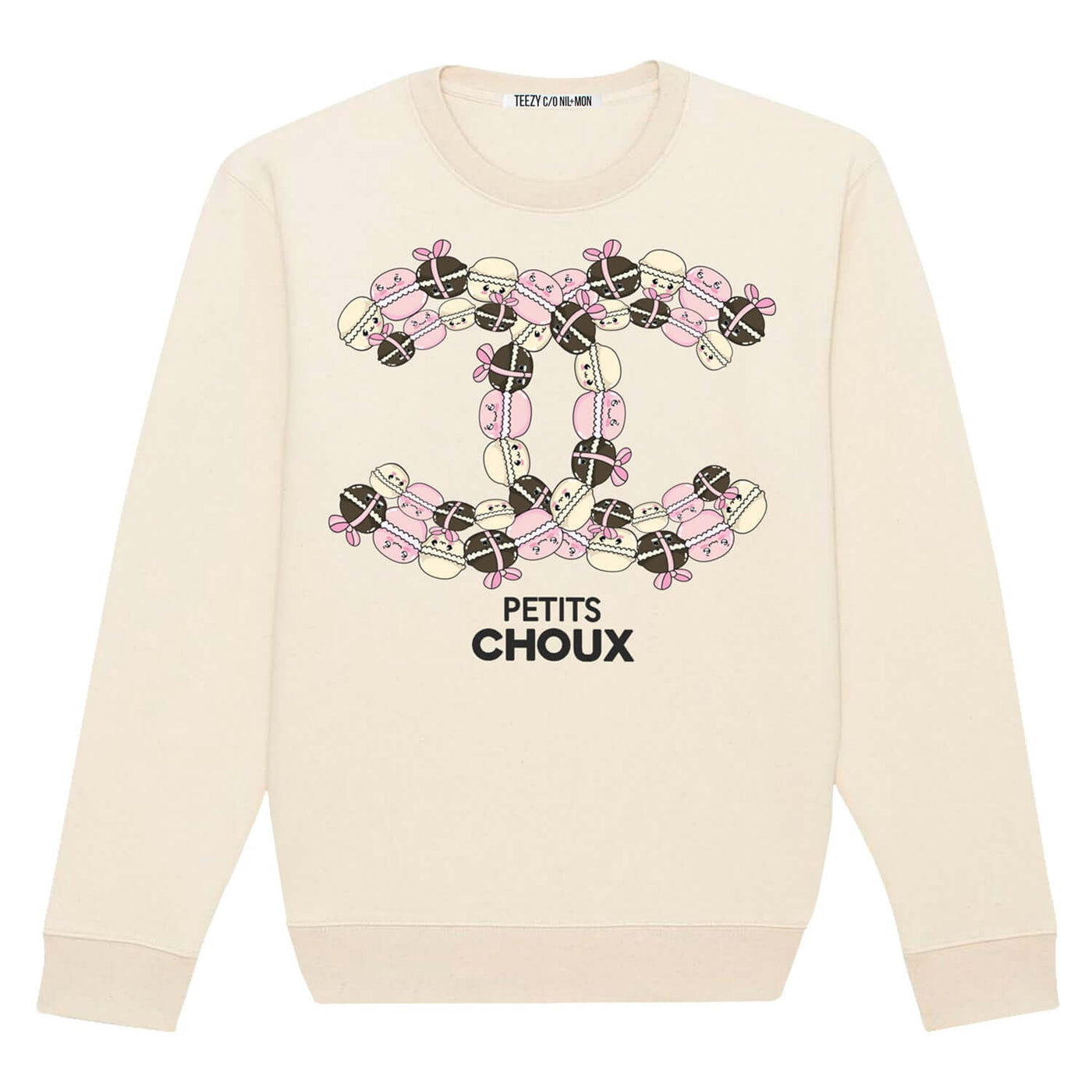 Sweatshirt "TZ Choux" - creme