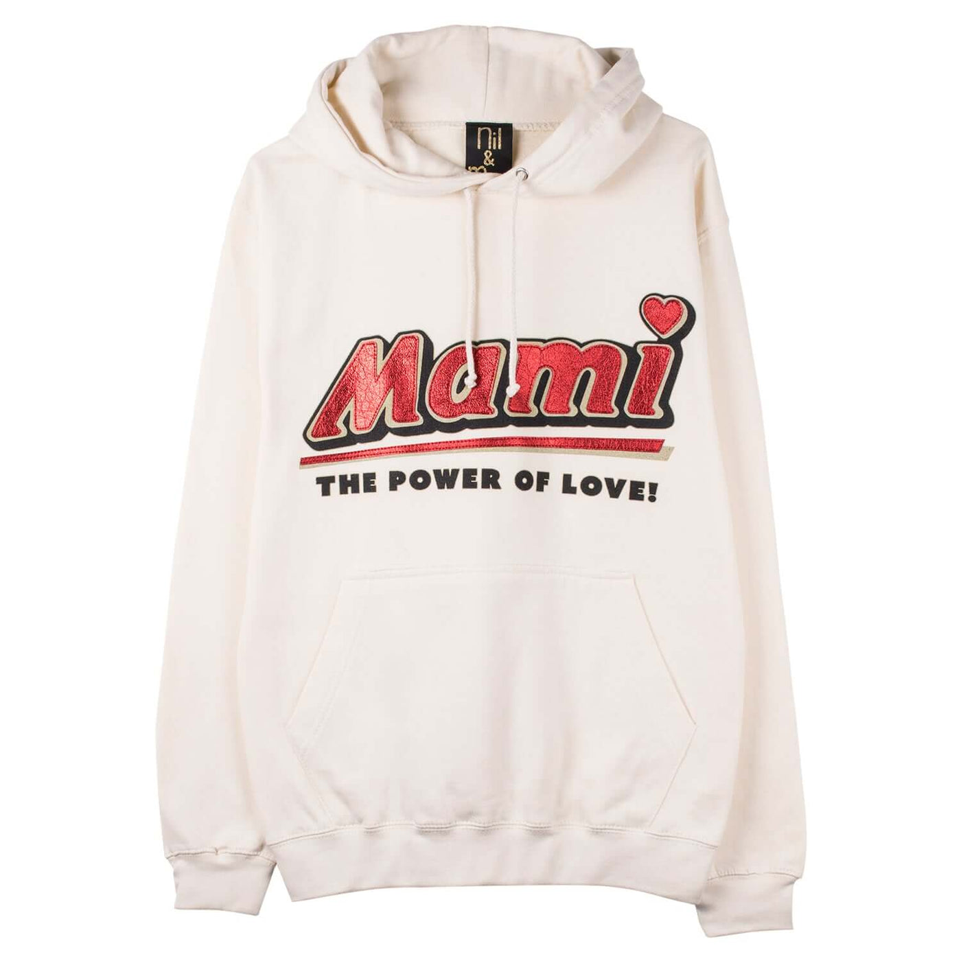 Hoodie "Mami" - creme