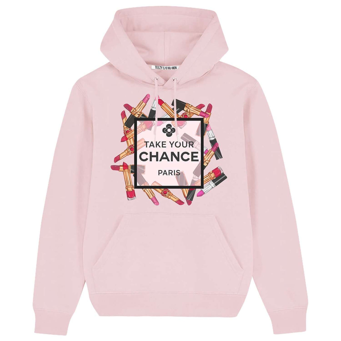 Hoodie "TZ Chance" - light pink