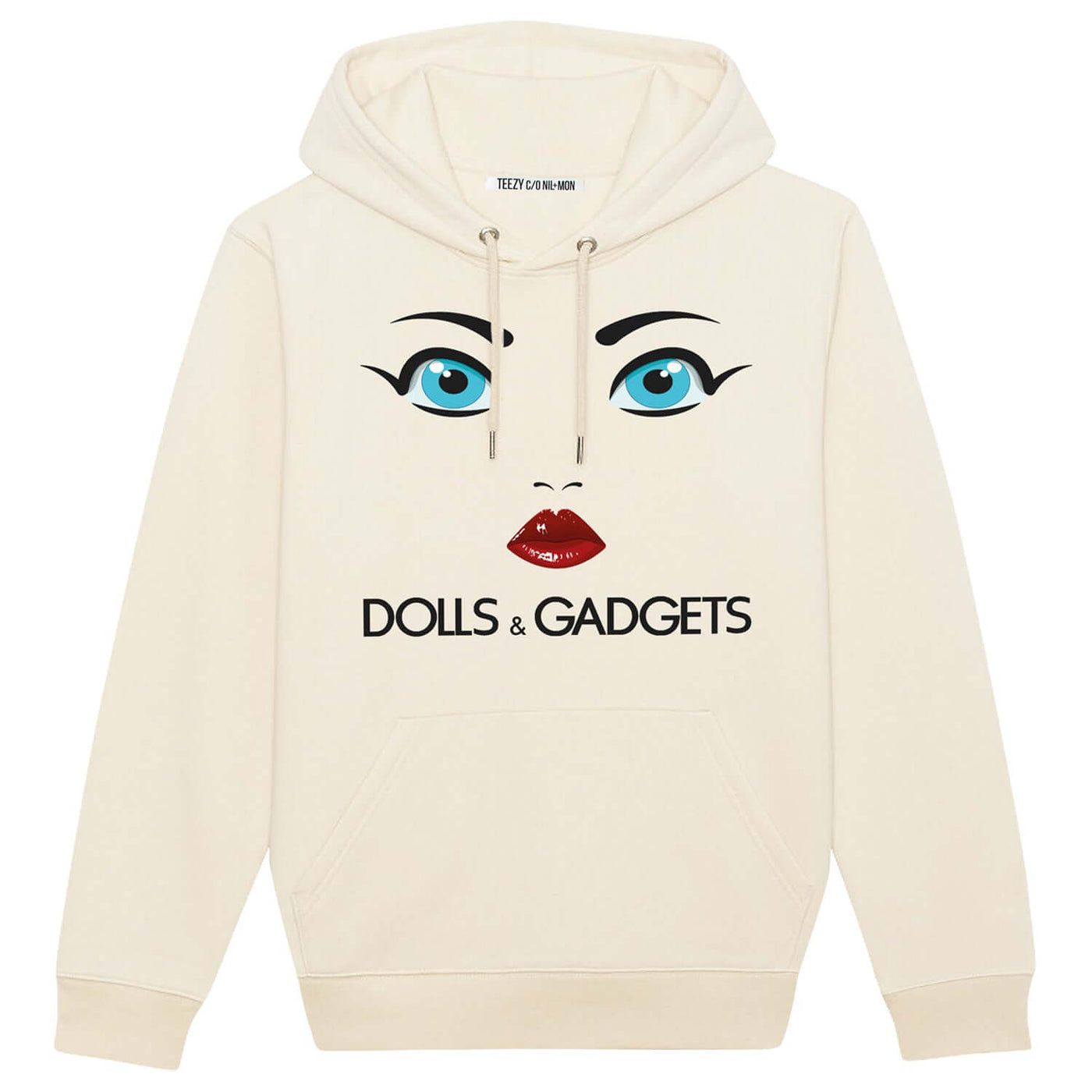 Hoodie "TZ Dolls" - creme