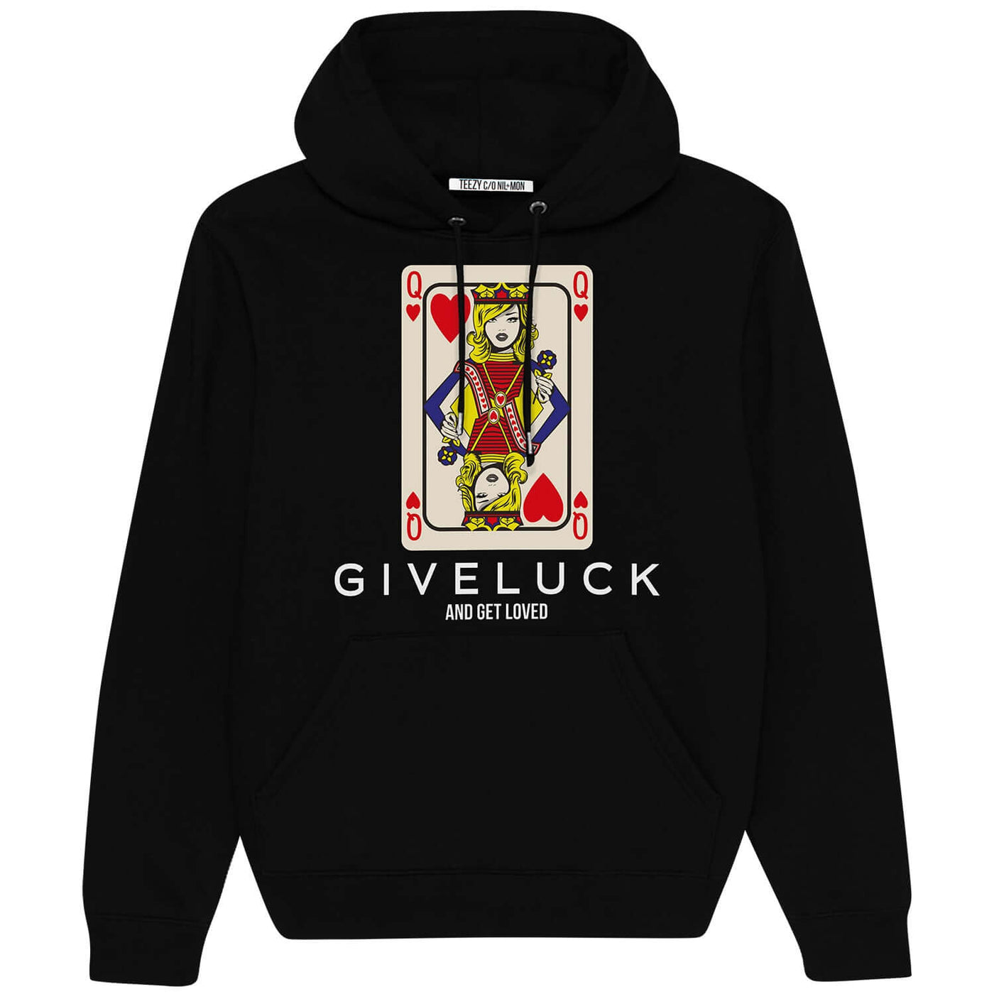 Hoodie "TZ Giveluck GL" - black