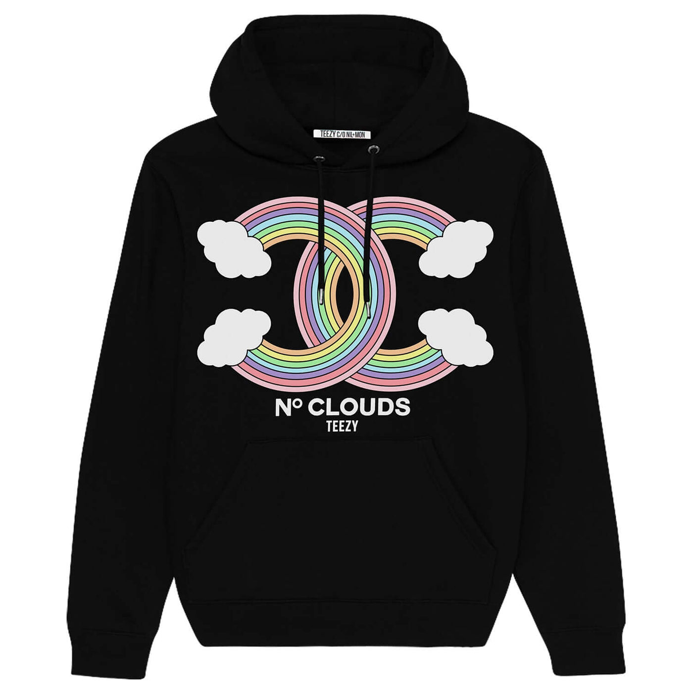 Hoodie "TZ No Clouds" - black