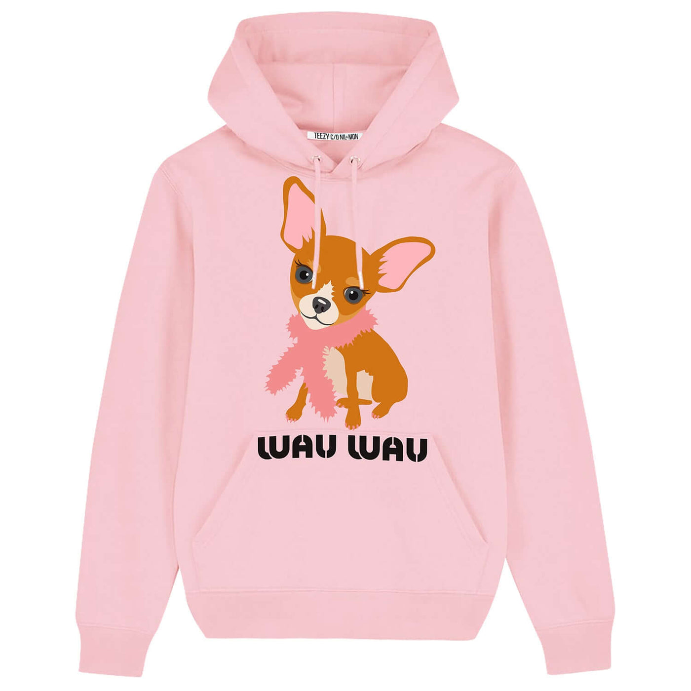 NIL+MON Hoodie "TZ Wau Brown"