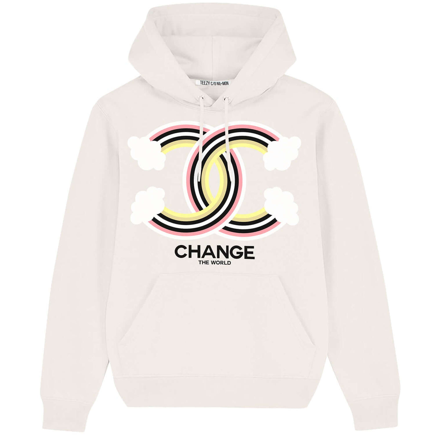 Hoodie "TZ Change TW" - creme