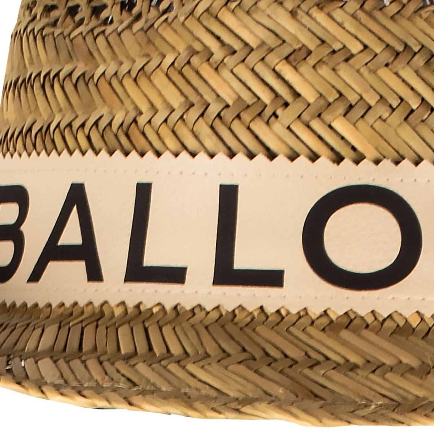 Ibiza Trilby Hat "Ballonciel" - natural (Detail)