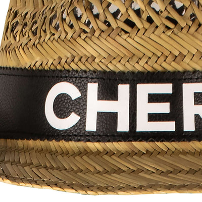 Ibiza Trilby Hat "Cherie" - natural (Detail)
