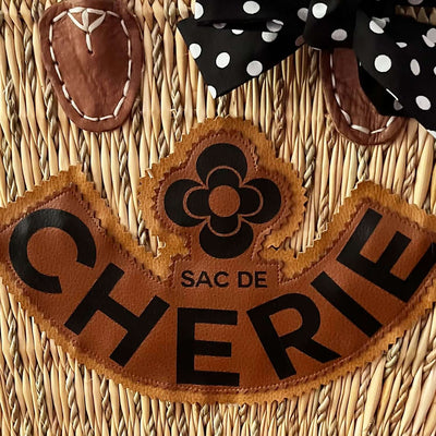 Mykonos Bag "Cherie" - natural (Detail)