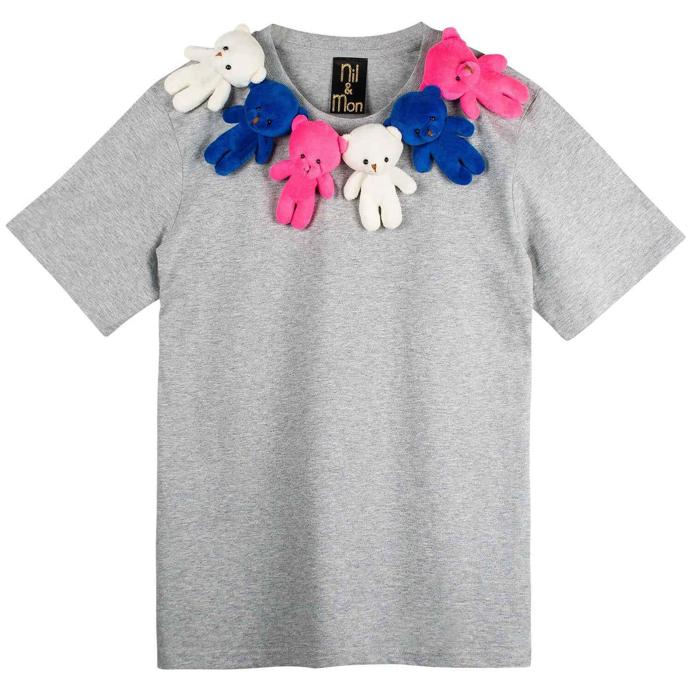 NIL+MON Oversize Tee "Bears"