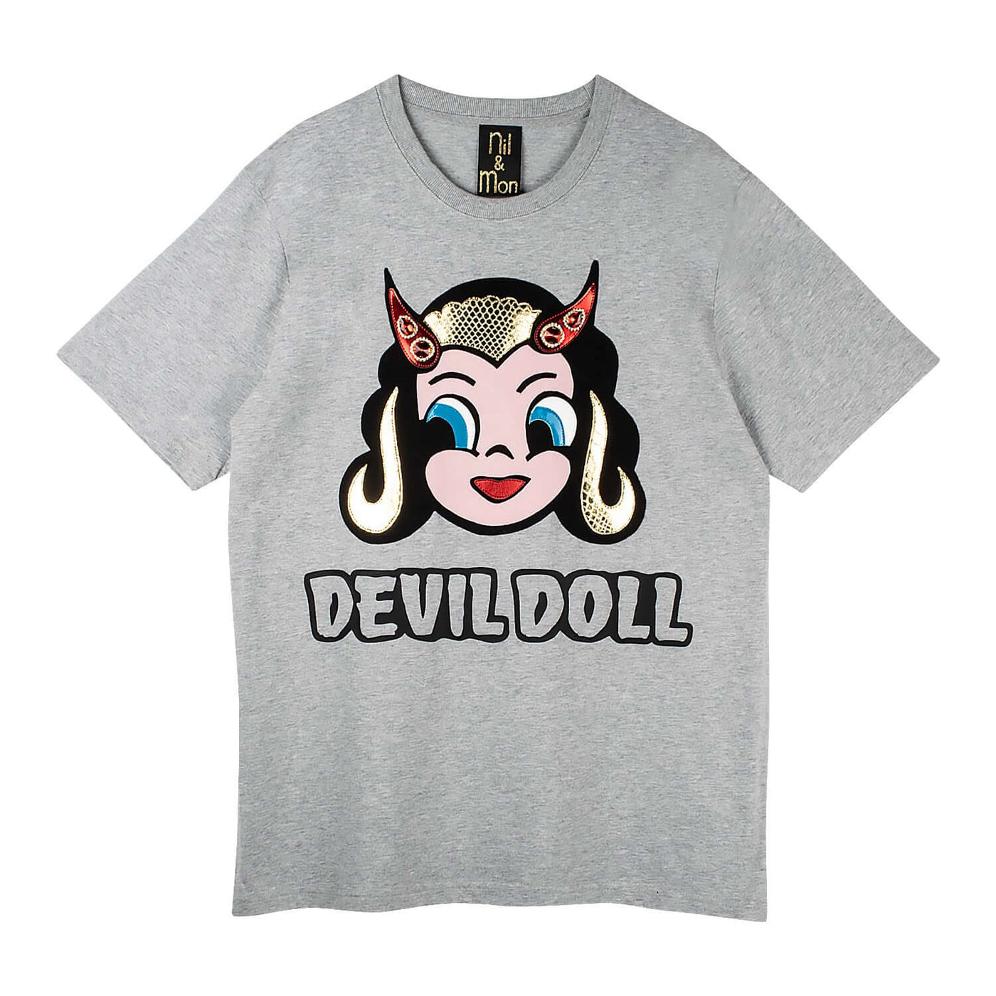 NIL+MON Oversize Tee "Devil Doll"
