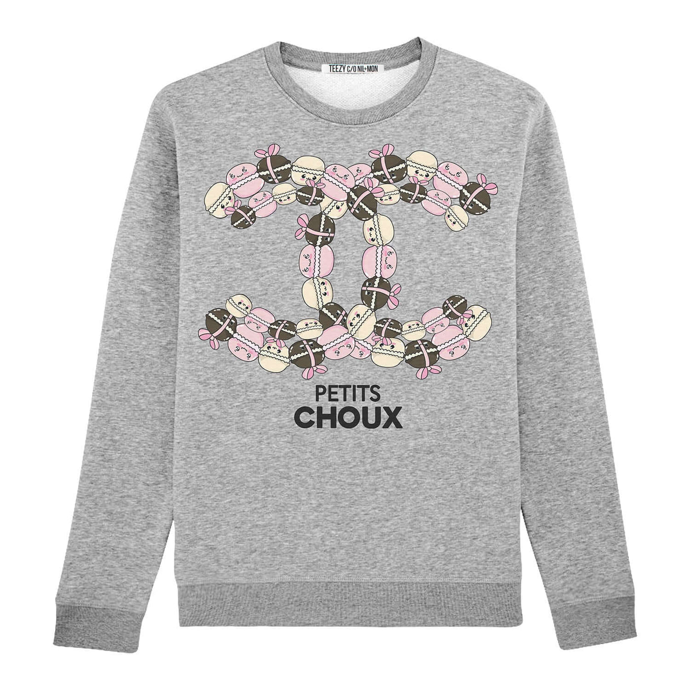 Sweatshirt "TZ Choux" - heather grey