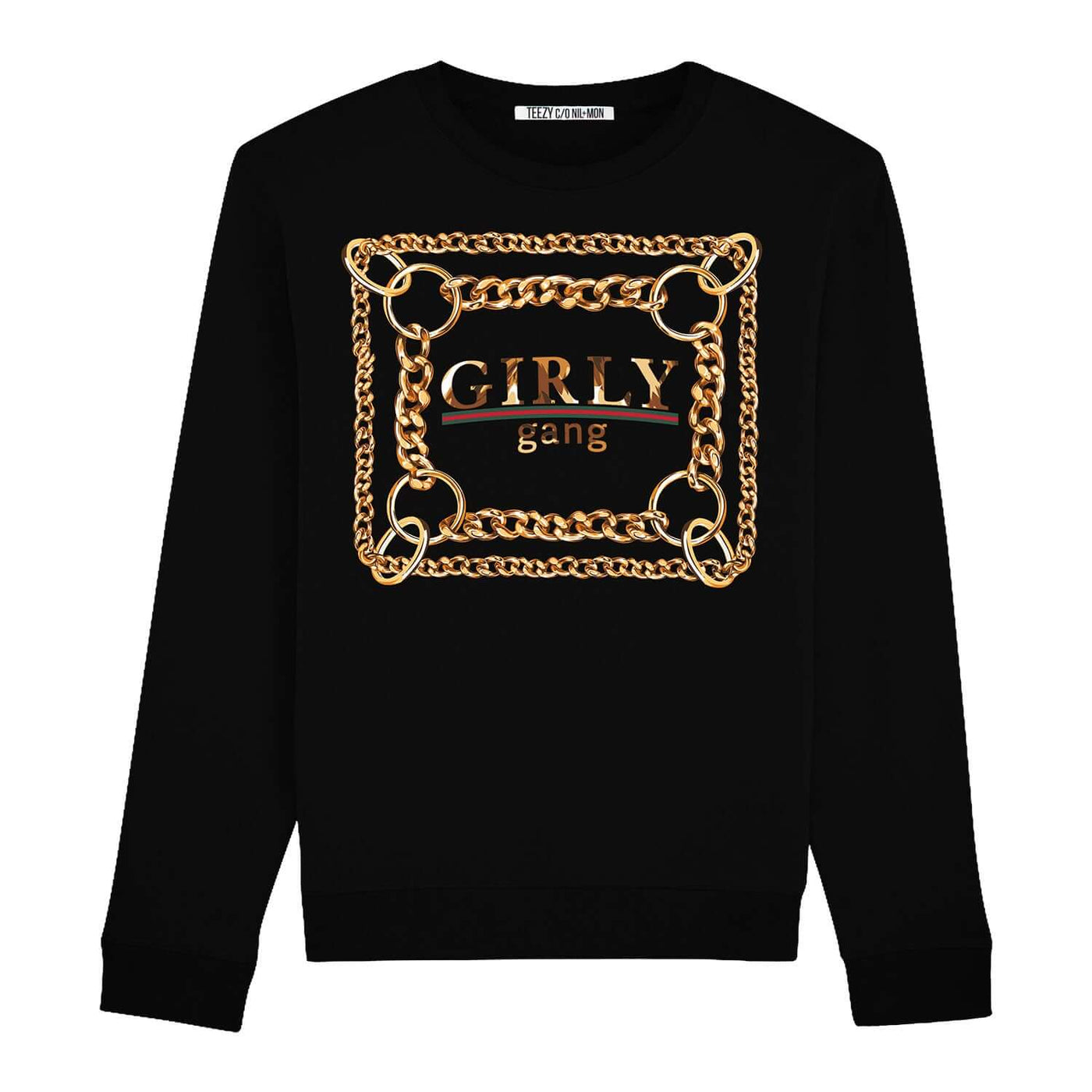 Sweatshirt "TZ GGang" - black