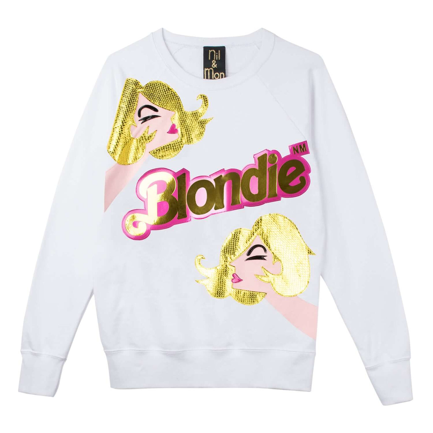 NIL+MON Sweatshirt "Blondie Girl"