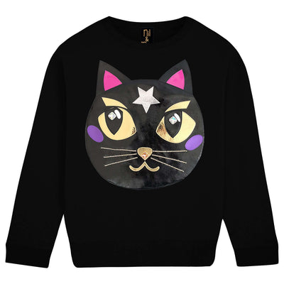 Sweatshirt "Cat Noir" - black