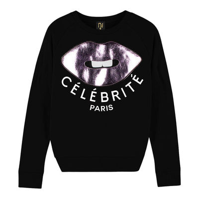 Sweatshirt "Celeb Paris" - black