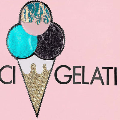 Sweatshirt "Dolci Gelati" - light pink (Detail)