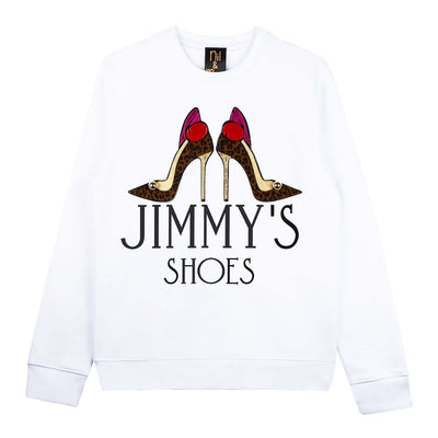 Sweatshirt "Jimmy's" - white