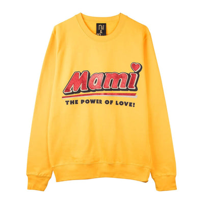 Sweatshirt "Mami" - gold