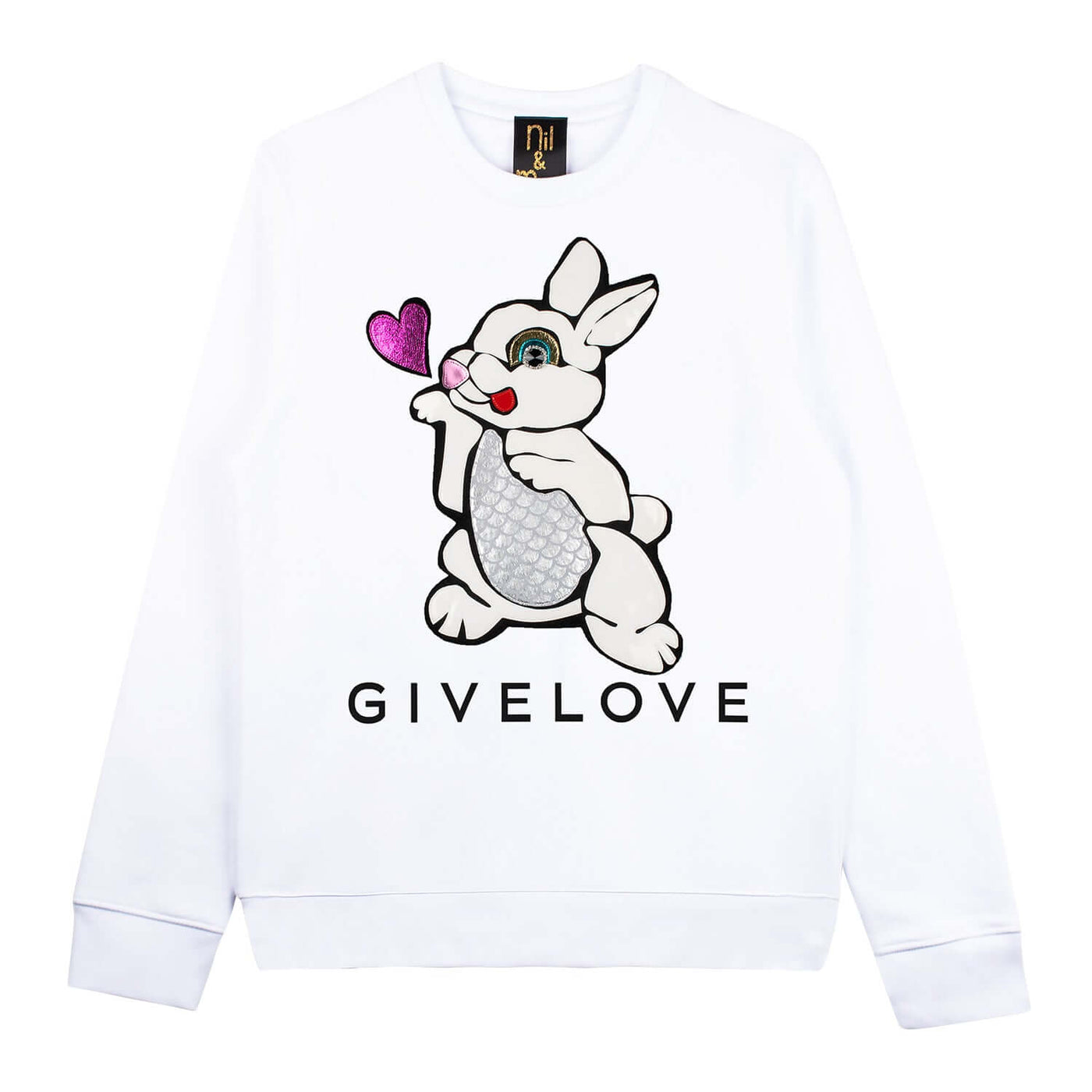 NIL+MON Sweatshirt "Mr Givelove"
