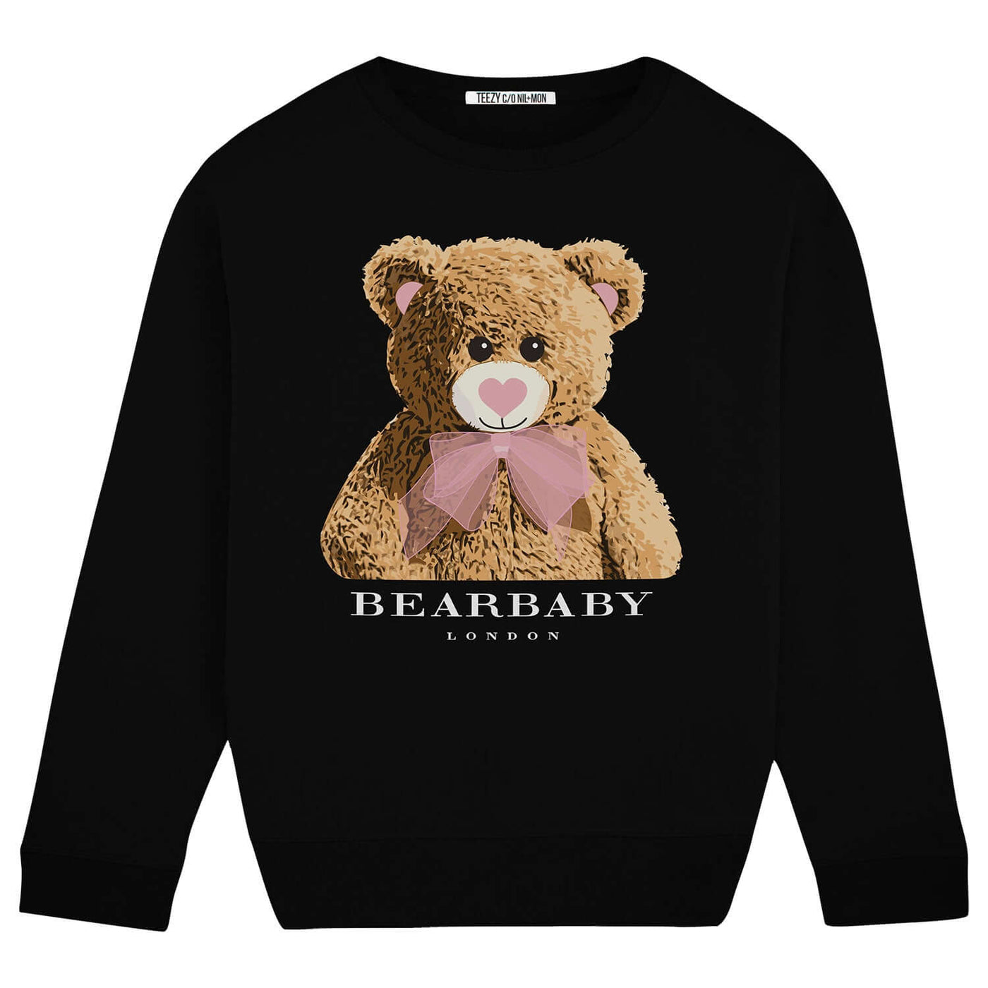 Sweatshirt "TZ Bearbaby" - black
